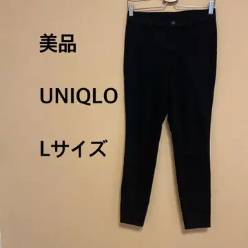 [새상품급] UNIQLO/여성용/스키니 팬츠/스트레치/검정/블랙/무지
