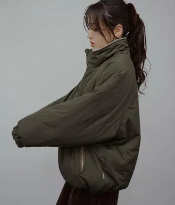 리버서블 패딩 블루종