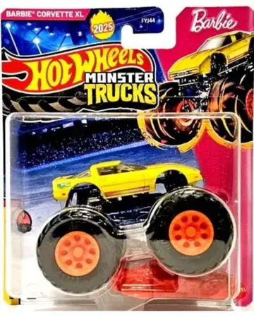 핫휠 몬스터 트럭 바비 콜벳 XL corvette