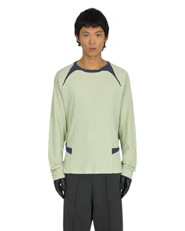 J.L-A.L 제이랄 Waffle Facet Longsleeve