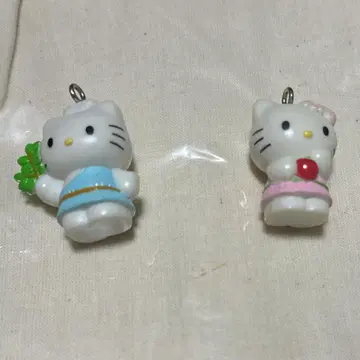 당시 물건 초레어 헬로키티 키티 다니엘 키링 레트로