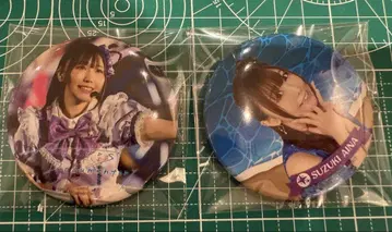 Aqours documentary 캔뱃지 스즈키 아이나 2세트