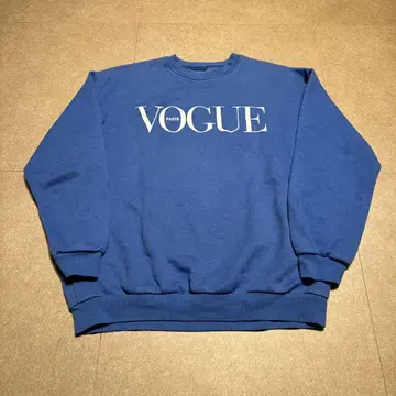 Vogue 트레이닝복 맨투맨 파랑 블루 빈티지 90s