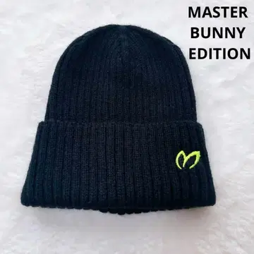 2024년 모델 MASTER BUNNY EDITION 니트 모자 블랙