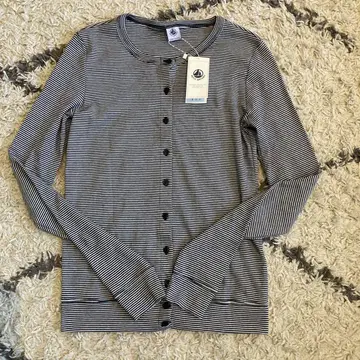 PETIT BATEAU 미라레 긴팔 가디건 XXS 택 포함 새상품