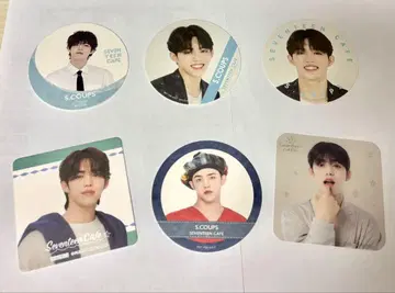 SEVENTEEN CAFE 코스터 6개 세트