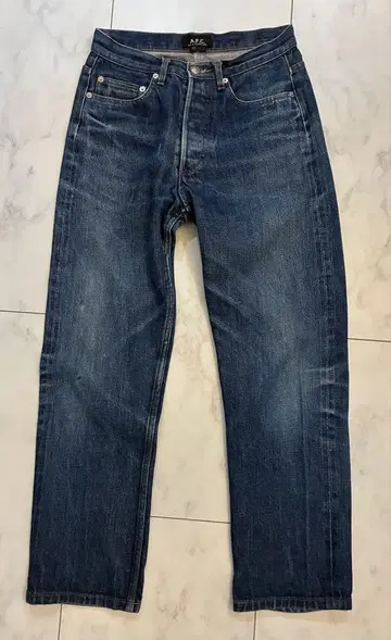 A.P.C. 스트레이트 셀 블루 데님 일본제 W29