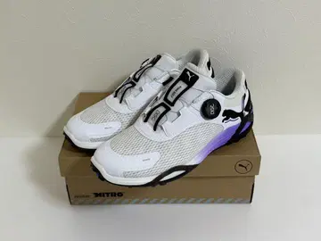 PUMA 남성용 쉐도우 캣 나이트로 디스크 스파이크리스 골프화