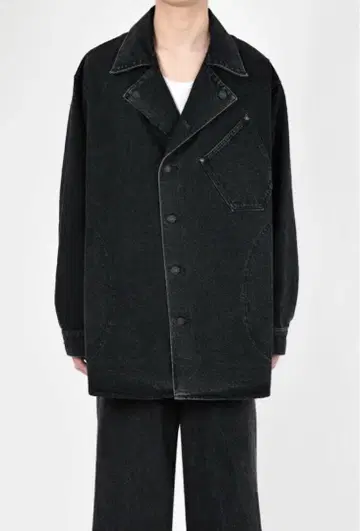 LAD MUSICIAN 14oz 데님 셔츠 재킷