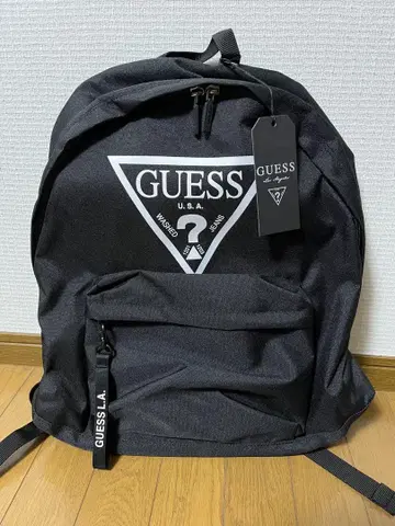 새상품 GUESS 블랙 백팩