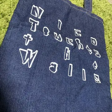 NICO Touches the Walls 데님 토트백