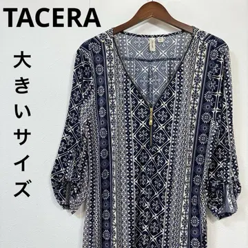 새상품급 빅 사이즈 TACERA 동양인 원피스