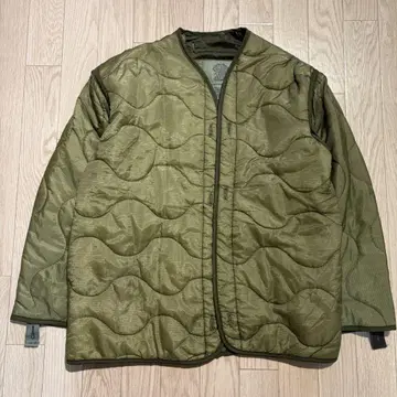 80s M65 필드 자켓 퀼팅 라이너