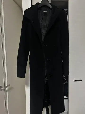 COMME CA ISM 코트 블랙 11호