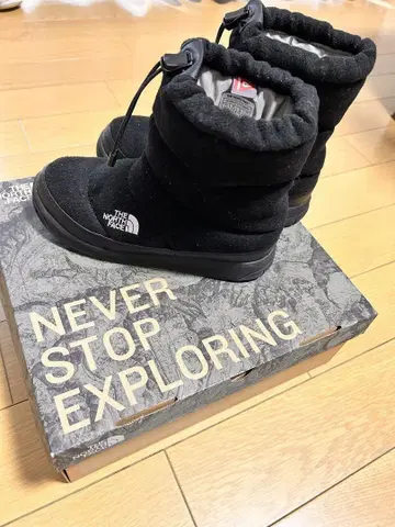 THE NORTH FACE 블랙 부츠 23cm