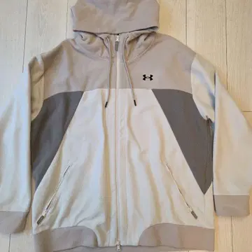 [ used ] 언더아머 플리스 자켓 베이지/그레이