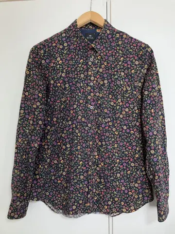 PS Paul Smith 폴스미스 긴팔 꽃무늬 올 패턴 셔츠/L 사이즈/
