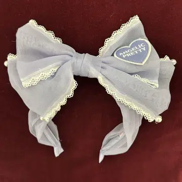 Angelic Pretty 머리띠 라벤더