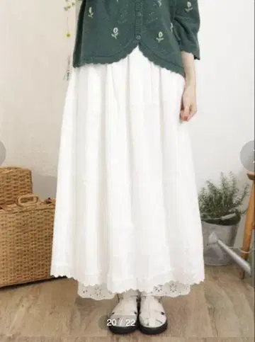 SM2 레이스 스커트