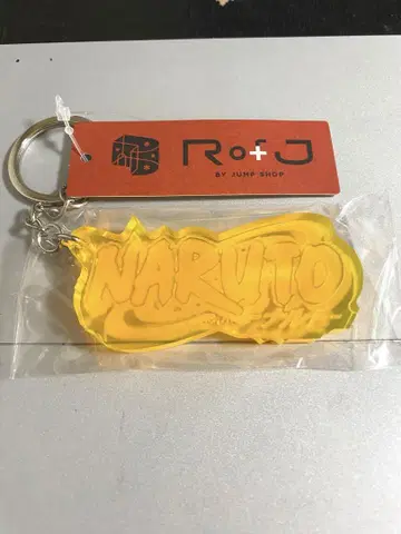 rofj BY JUMP SHOP NARUTO 로고 키링