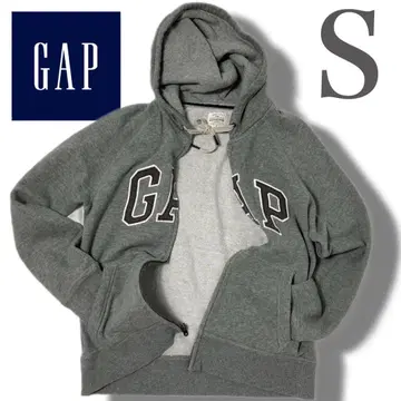새상품급 GAP 갭 지퍼 후디 그레이 지퍼 후드티 S
