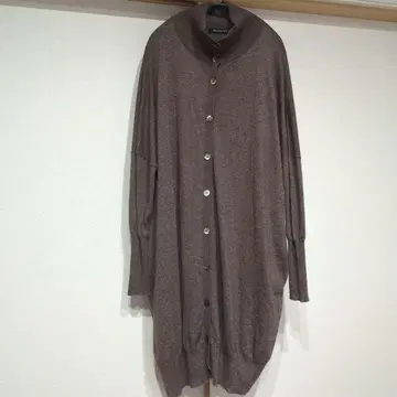 mizuiro ind ( 미즈이로 인드 ) 하이넥 와이드 칼라 가디건