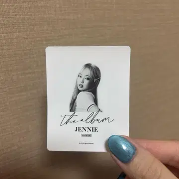 [ 레어 ] BLACKPINK THE ALBUM 제니 스티커