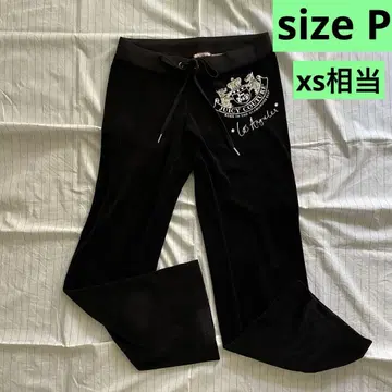 쥬시 꾸뛰르 Y2K 벨로아 블랙 블랙 Los Angeles P