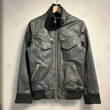 00s JACKROSE 가죽 자켓 잭 로즈 Y2K 블랙