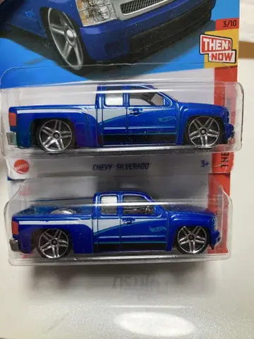 042 CHEVY SILVERADO 미니카 2대 세트