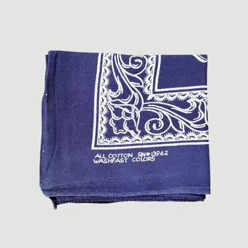 70s 빈티지 반다나 그림체 웨스턴 패턴 USA제 VINTAGE