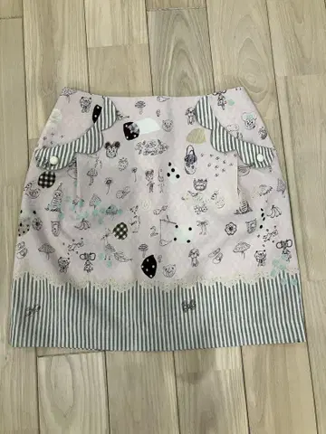 프랑슈리페 franche lippee 올 패턴 프릴 스커트 M 레어