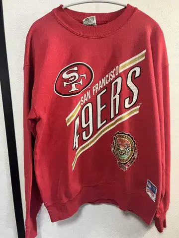 샌프란시스코 49ers 맨투맨 레드