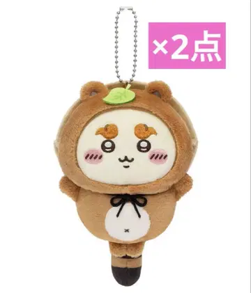 치이카와 너구리다몽 복권 시사 C상 x 2점
