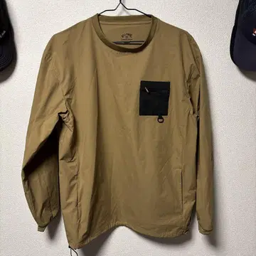 BILLABONG 브라운 긴팔 티셔츠 L 시착만 한 상품 옅은 브라운