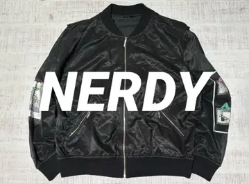 NERDY 널디 자켓 블루종 MA-1 빅 실루엣