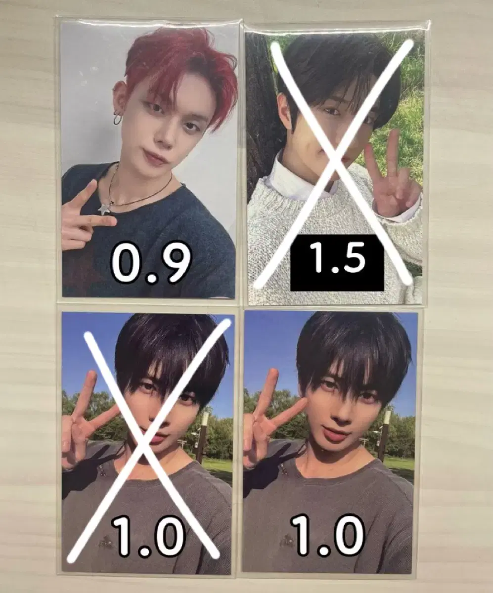 Quick sale) TXT MOA ZONE poca bulk or individual wts Yeonjun Beomgyu Taehyun