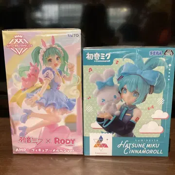 하츠네 미쿠 x Rody 피규어 하츠네 미쿠 x 시나모롤 세트