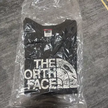 새상품급 THE NORTH FACE 블랙 T셔츠 M