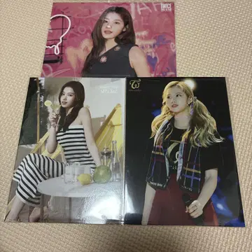 TWICE 사나 랜티큘러 포토카드
