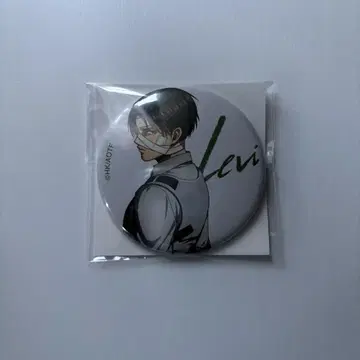 진격의 거인 리바이 베이스야드 도쿄 캔뱃지