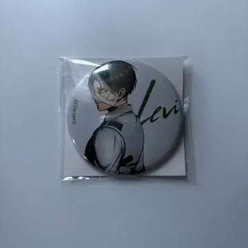 진격의 거인 리바이 베이스야드 도쿄 캔뱃지