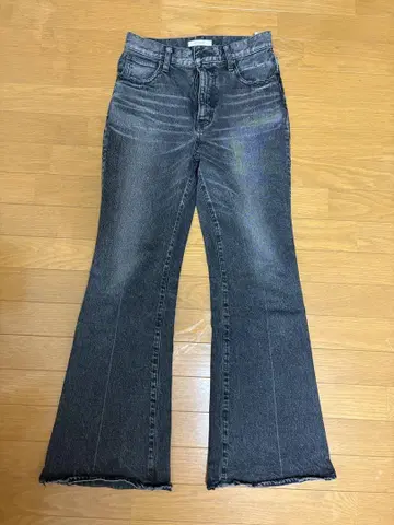 MOUSSY MVS 블랙 플레어 데님 27