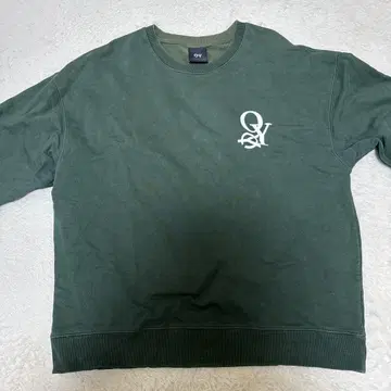 QY 올리브 그린 트레이닝복