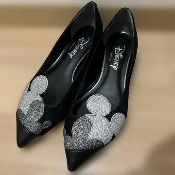 [ 미사용품 ] DIANA Disney 미키마우스 펌프스 블랙