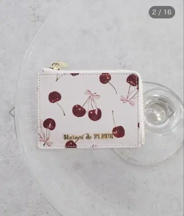Maison de FLEUR 체리 패턴 프래그먼트 케이스
