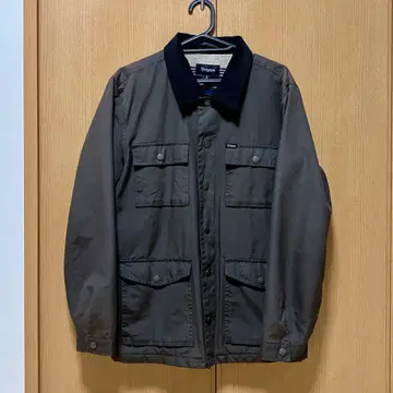 BRIXTON TROUBADOURIIDWR COATING JACKET S