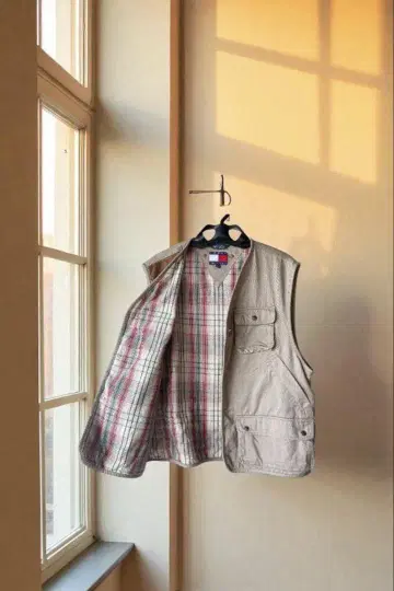 TOMMY HILFIGER 헌팅 베스트 90s 빈티지