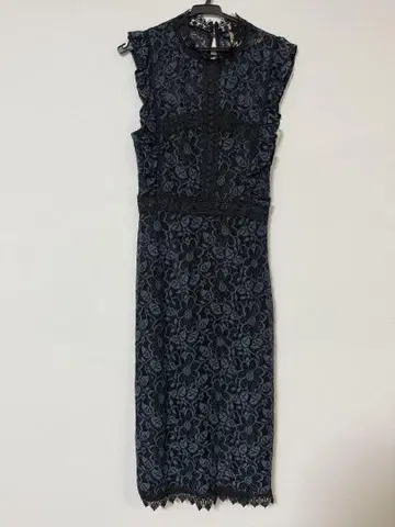 포멀 드레스 / 다크 그린 레이스 원피스 / ZARA