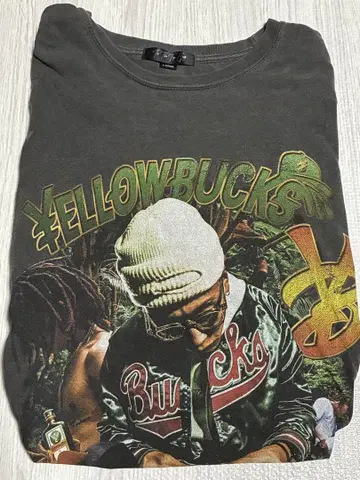 ELLOWBUCKS 그래픽 T셔츠